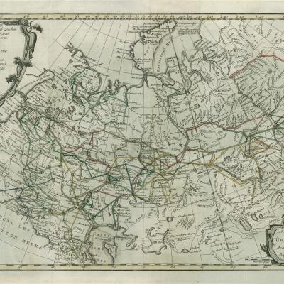18th CENTURY RUSSIAN MAPS // Johan Peter Falck & Johann Gottlieb Georgi // Unknown