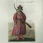 <i>Ein Kirgize der Mittelhorde</i>, Kyrgyz warrior. Reise�2. B. T. XXXVII.