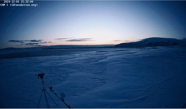 THE FIELD STATION SOLANDER’S EYE | Breiðamerkurjökull | Vatnajøkull National Park | Iceland.
Investigating the elegance and physics of snow drift during two hours of observation. www.ikfoundation.org/fieldstat…