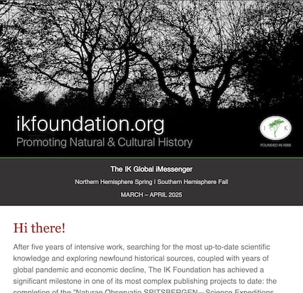 Two significant milestones… | The IK Foundation iMESSENGER | March – April 2025
