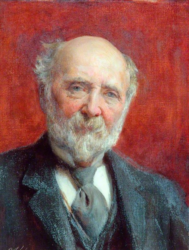 A somewhat later portrait of Robert Elliott Pannett, dating ca 1910. Oil on canvas by Arthur Stockdale Cope (1857-1940). (Courtesy of: Pannett Art Gallery, Whitby, North Yorkshire, United Kingdom).